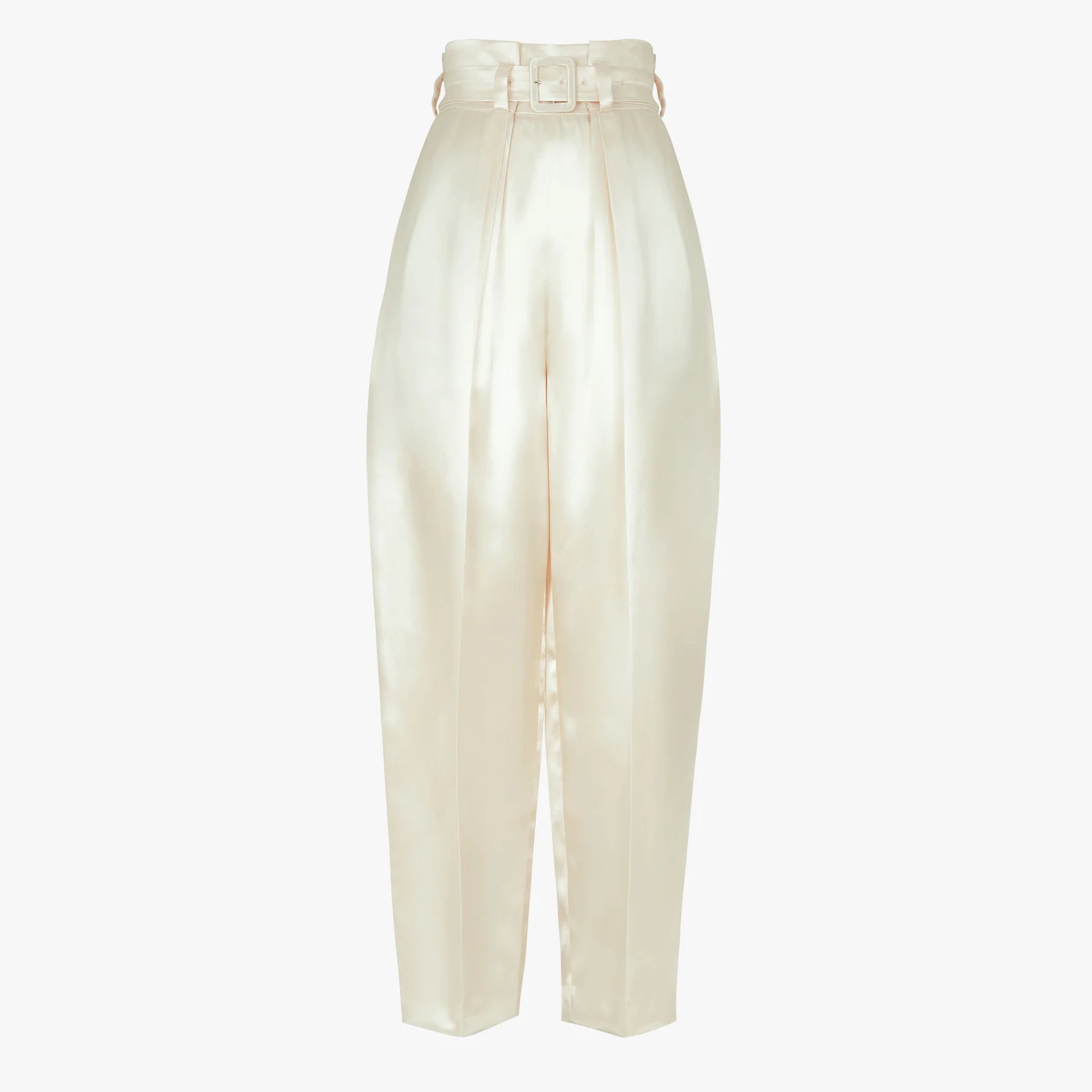 White satin pants - 1