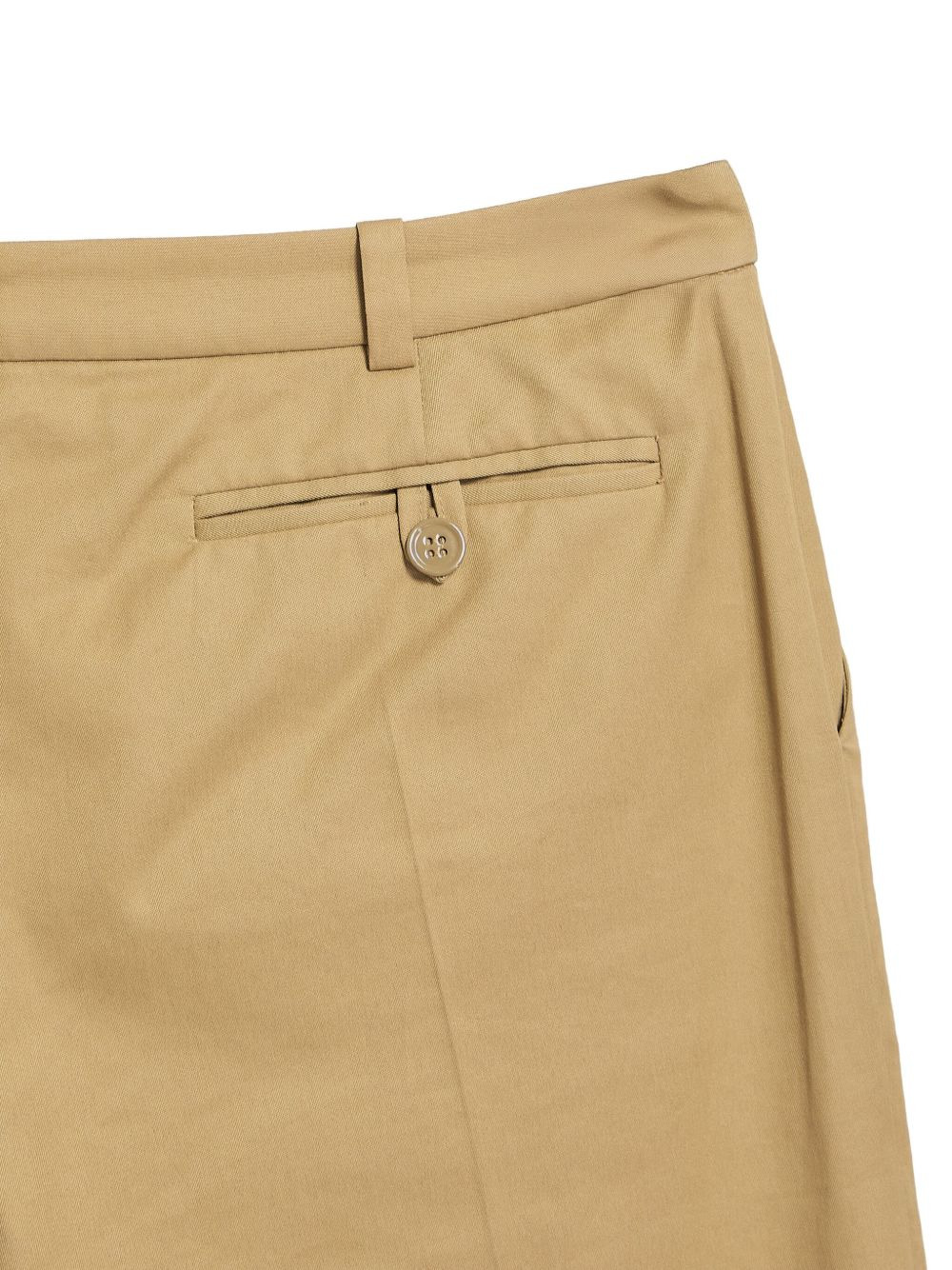 pleated cotton trousers - 3
