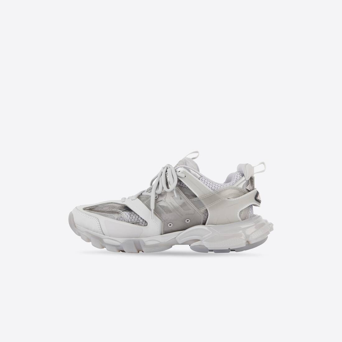 Women's Track Clear Sole Sneaker in Grey - 4