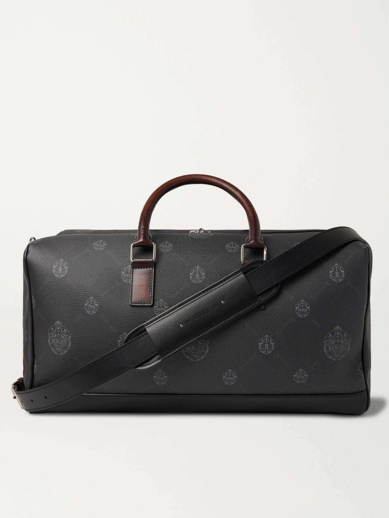 Aventure Signature Canvas and Leather Holdall - 1