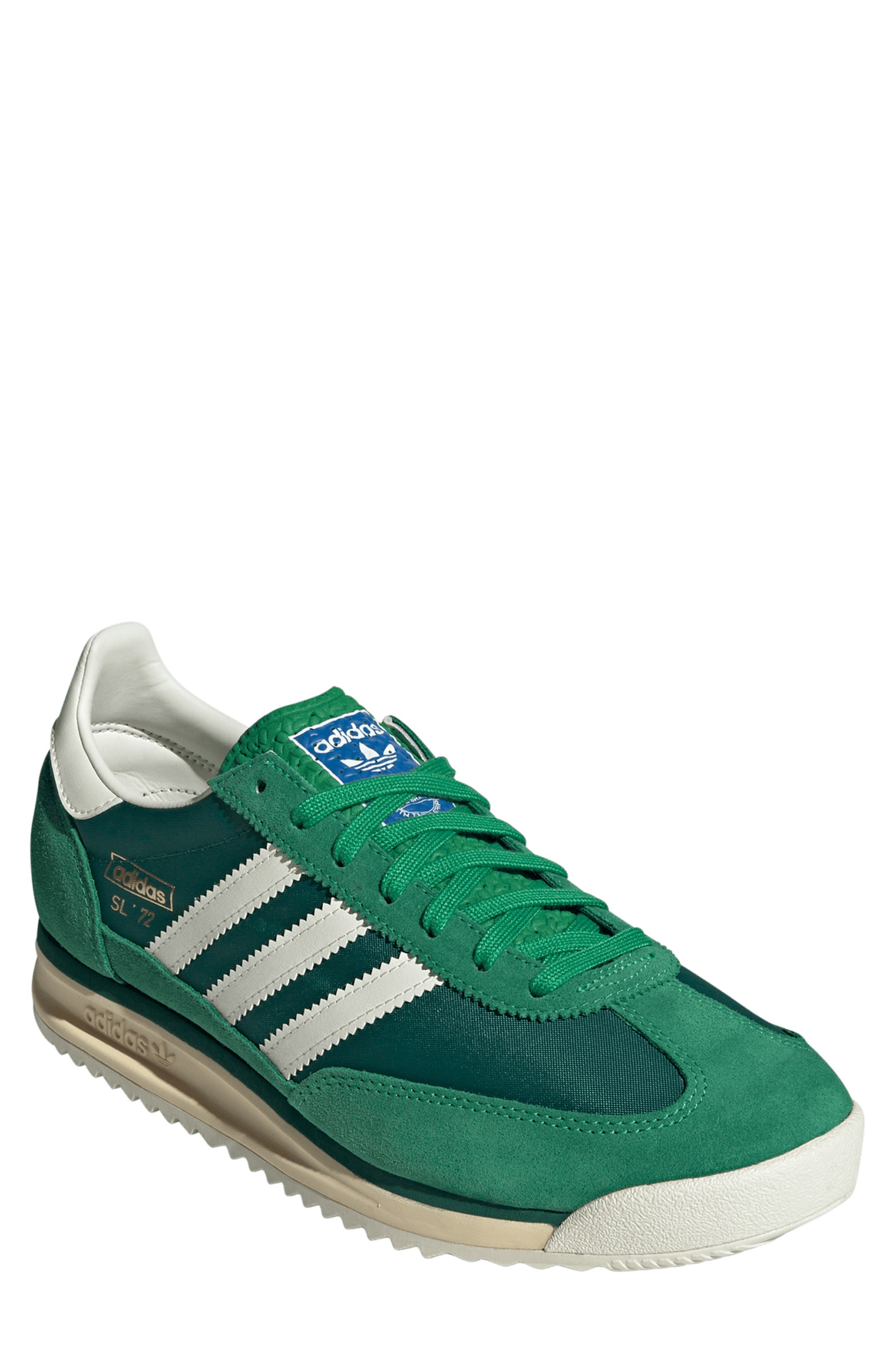 adidas SL 72 RS Sneaker in Green/white/collegiate Green at Nordstrom - 1