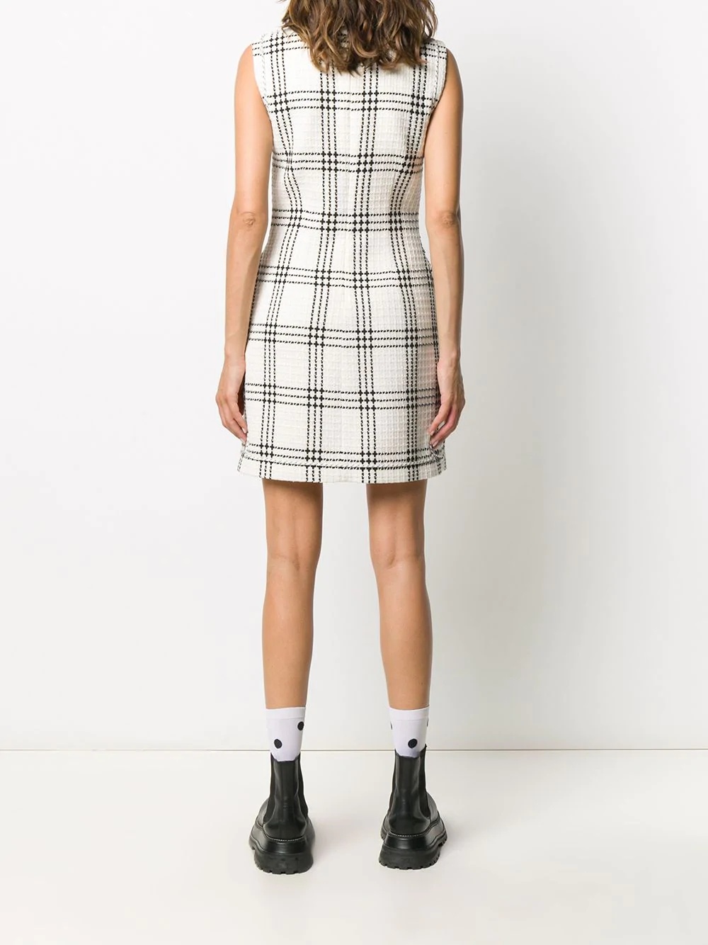 check tweed dress - 4