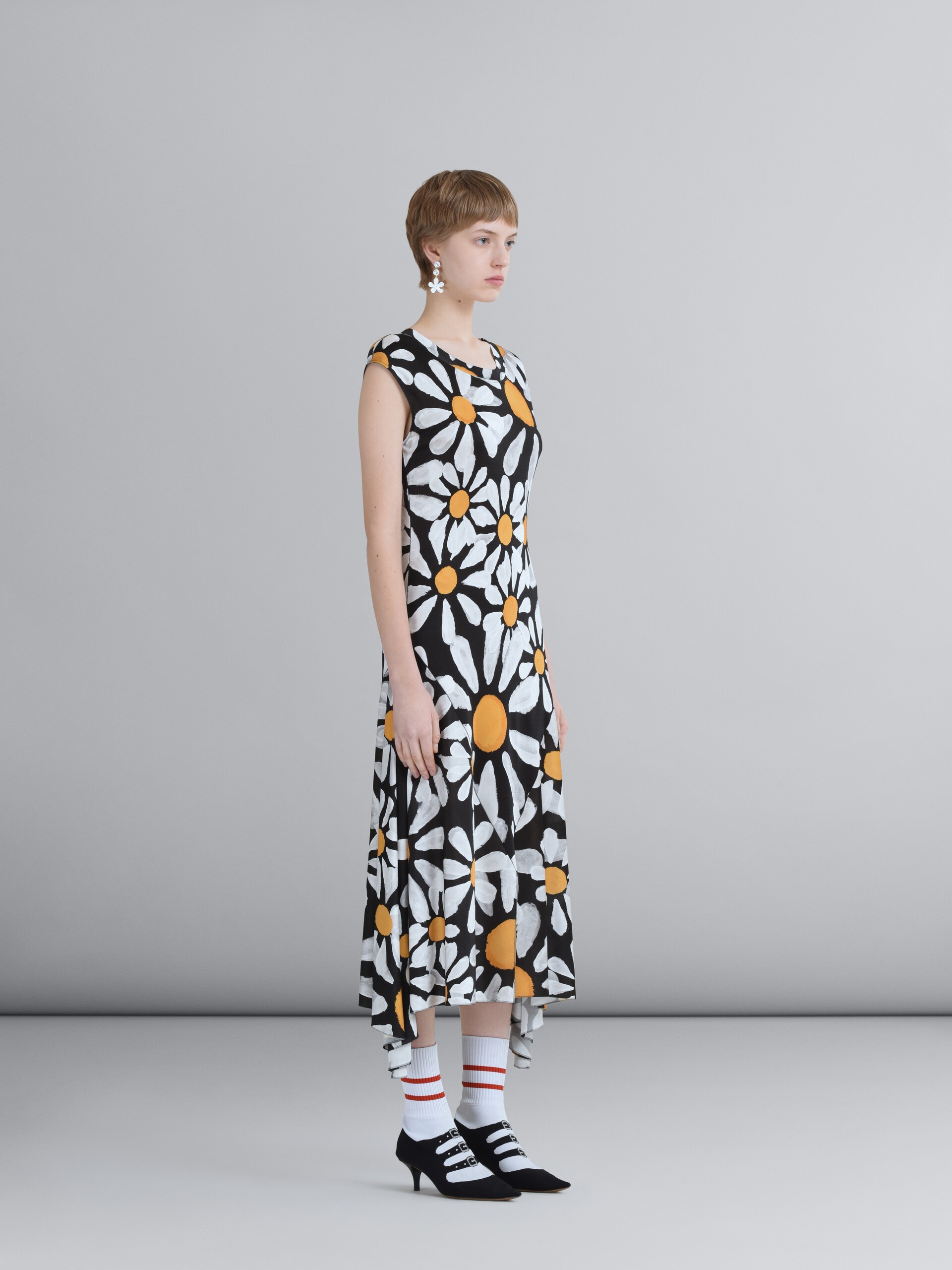 EUPHORIA PRINT VISCOSE JERSEY DRESS - 6