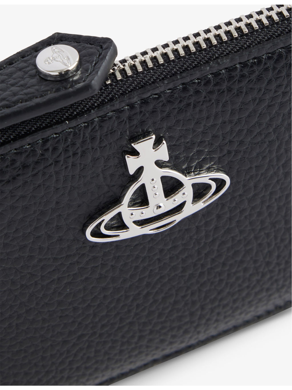 Orb slim faux-leather card holder - 2