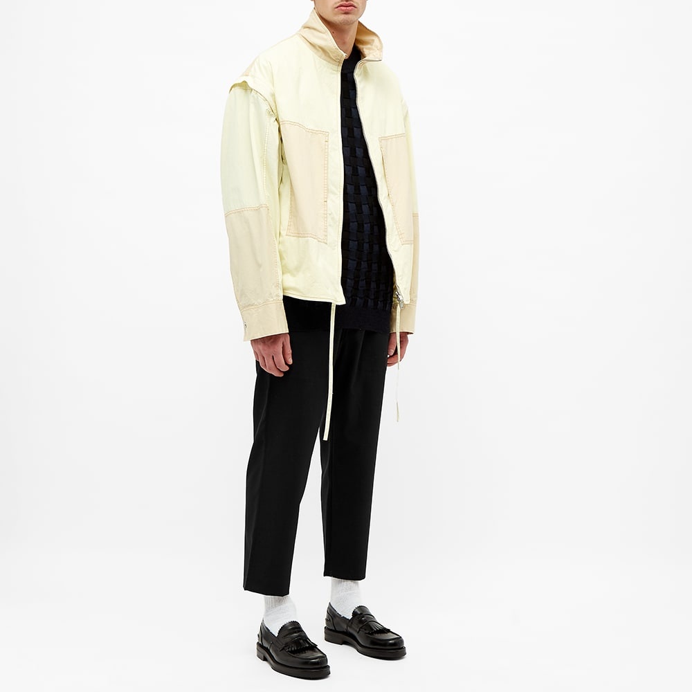 Jil Sander Zip Sleeve Panelled Windbreaker - 7