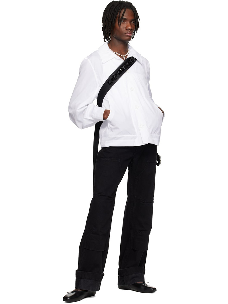 Simone Rocha White Workwear Shirt outlook