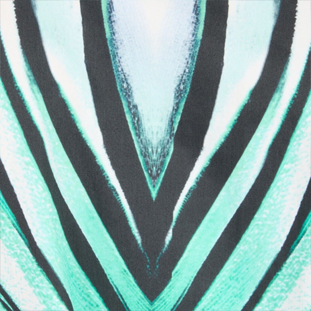 Ray Of Sea Print Midi Dress - 5