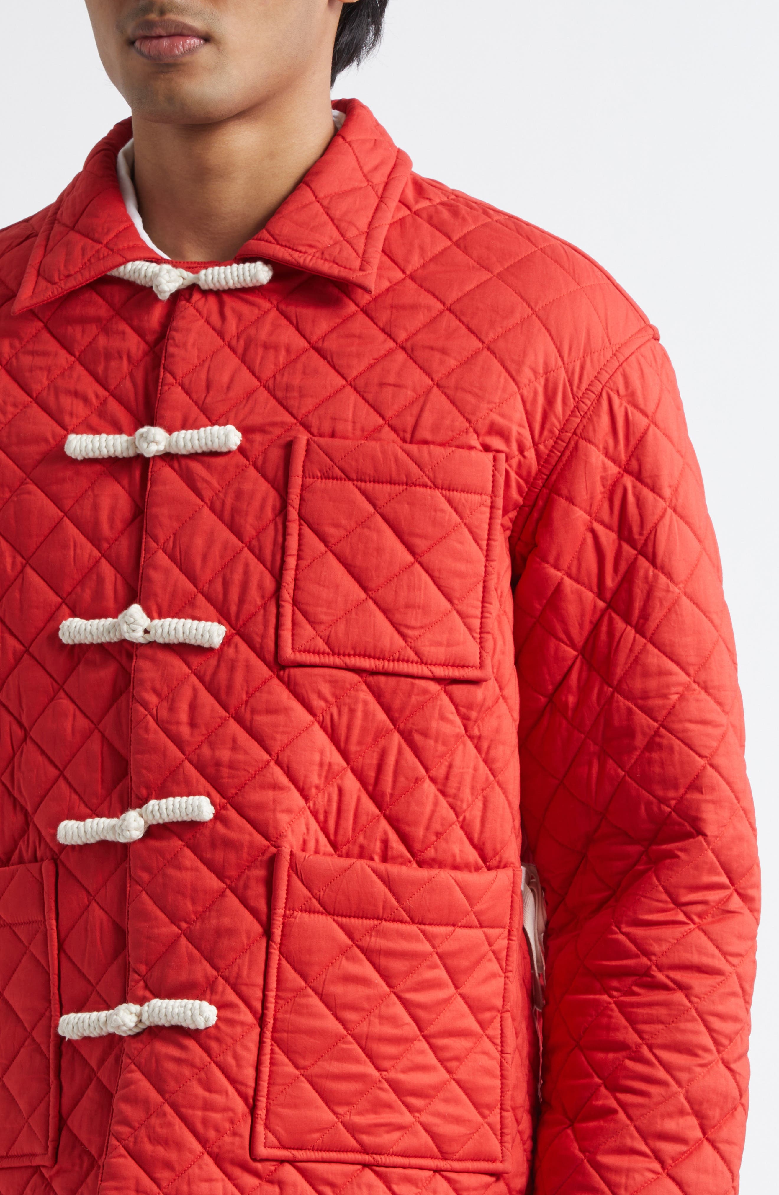 Bode Hobby Jacket in Red at Nordstrom - 4