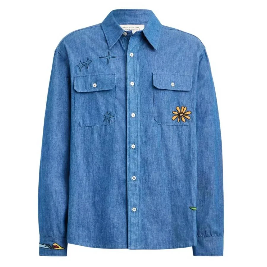 Coach X Observed By Us Chambray Shirt, Size Medium - 1