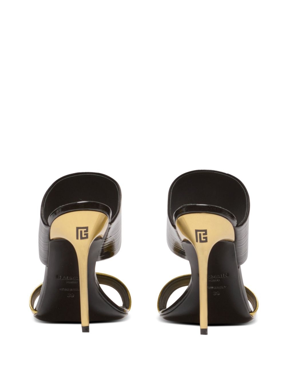 95mm PB leather sandals - 4