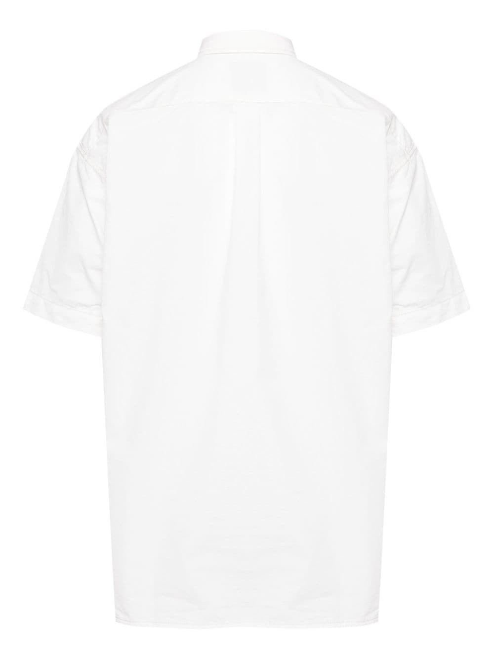 appliqué-detail short-sleeve shirt - 2