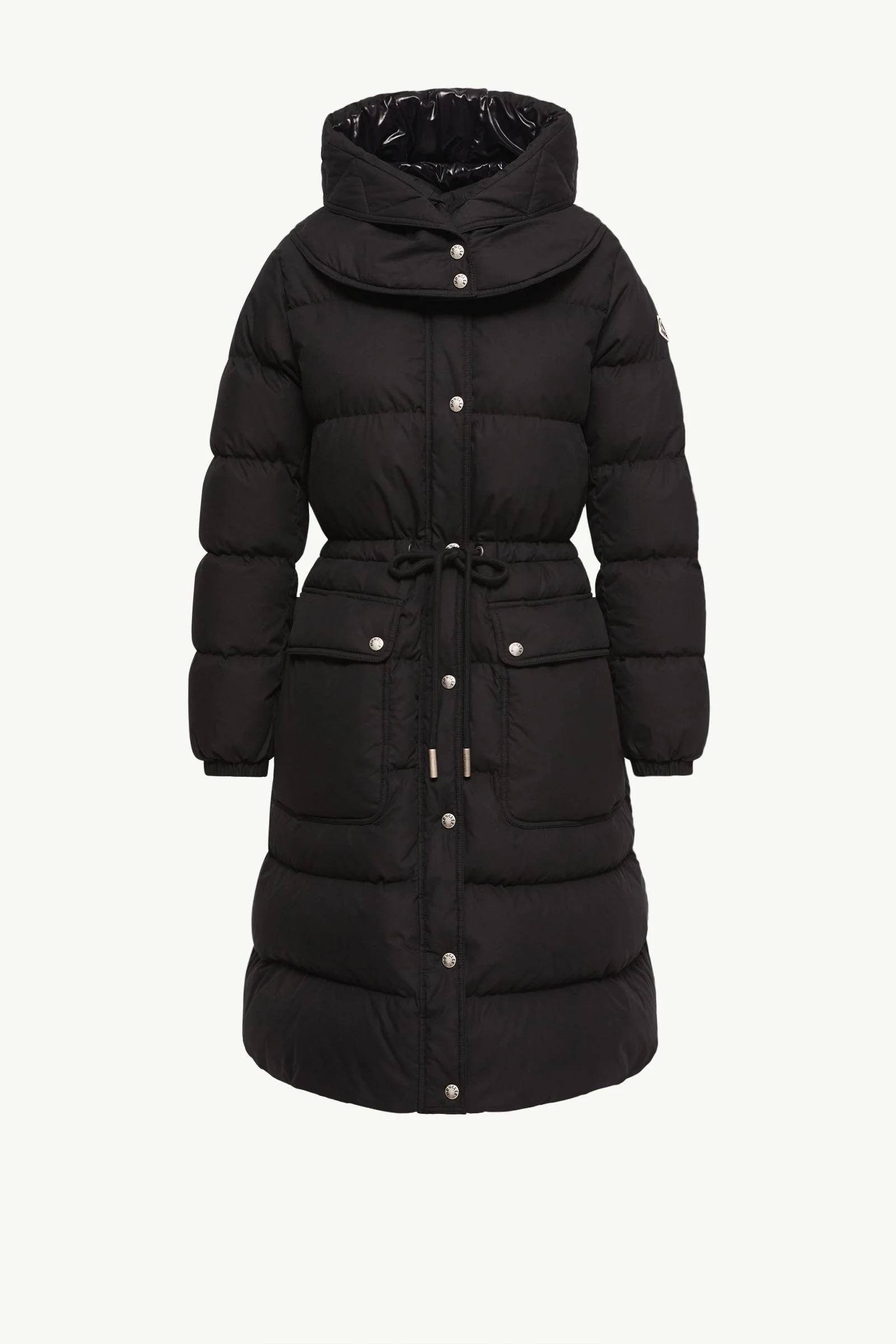 Pic Hooded Long Down Jacket - 1