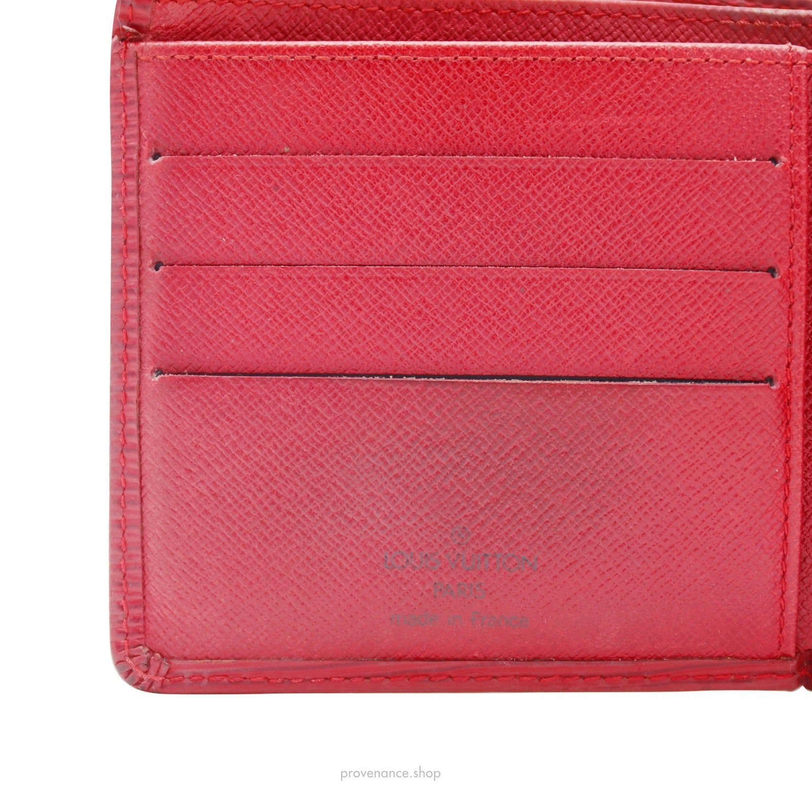 Louis Vuitton Marco Wallet - Red Epi Leather - 6
