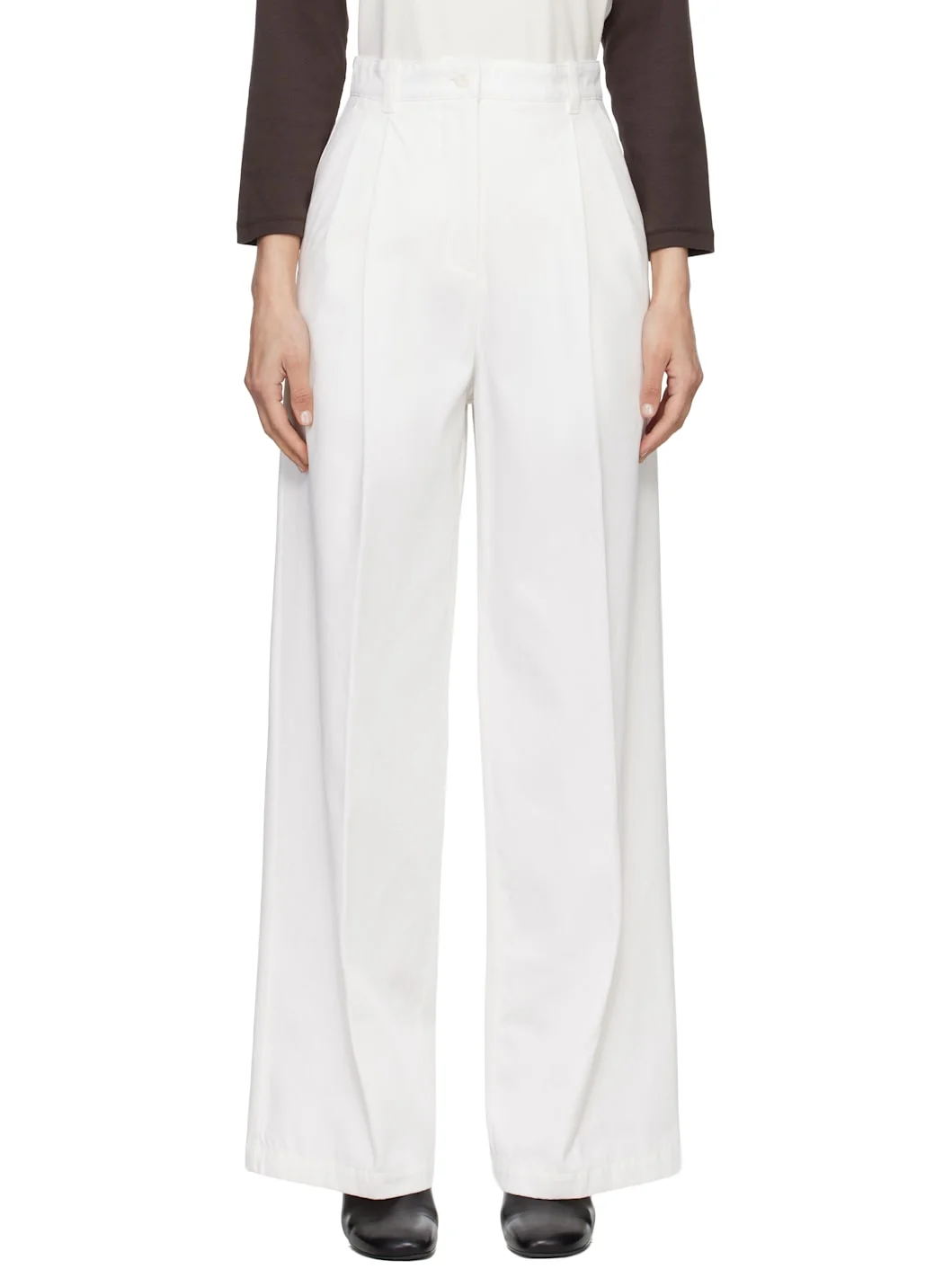 White Ginny Trousers - 1