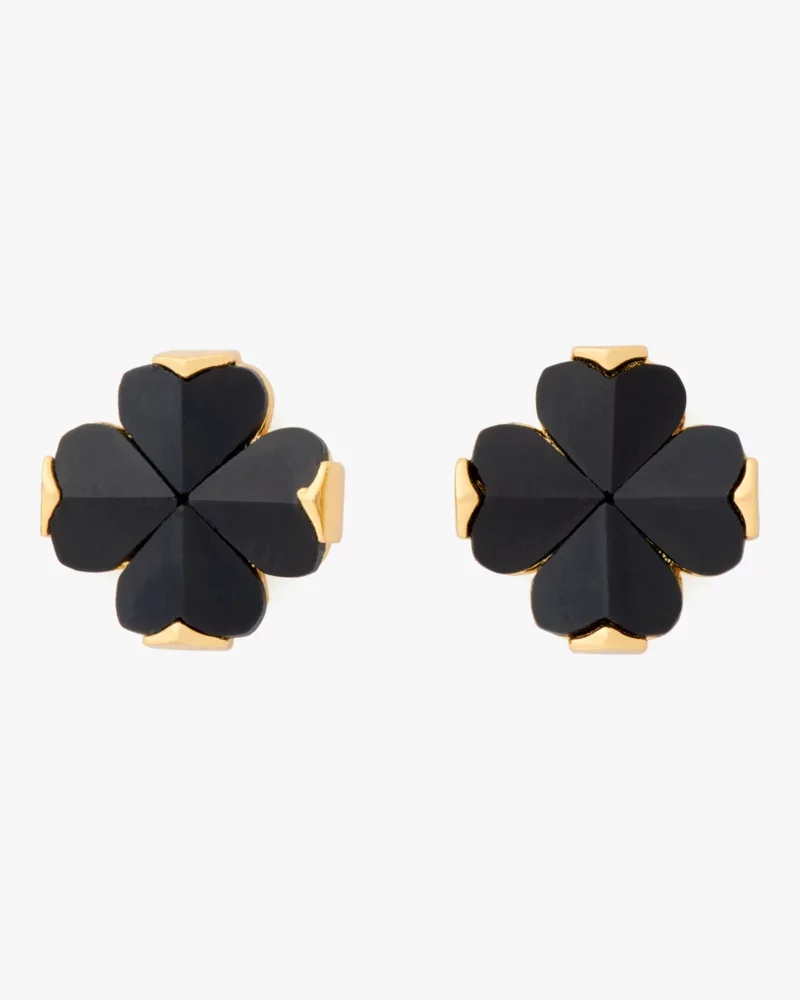 Spade Flower Studs - 1