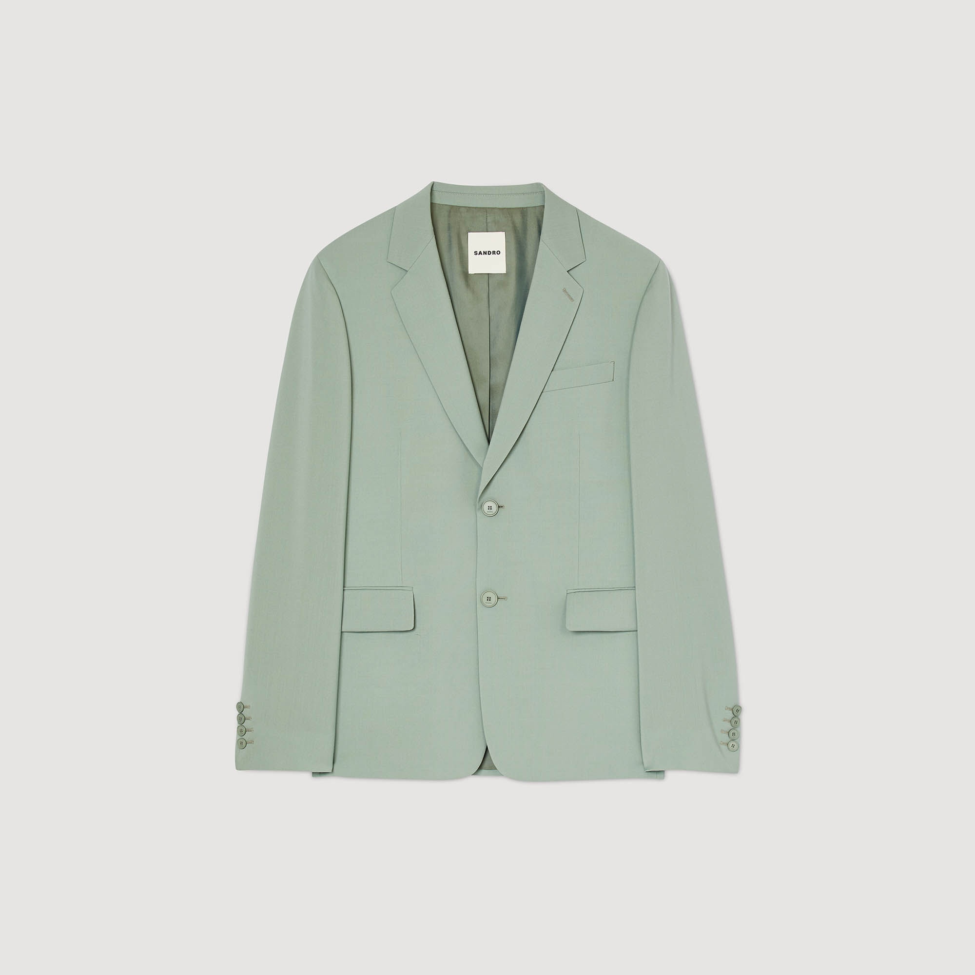 WOOL SUIT JACKET - 1
