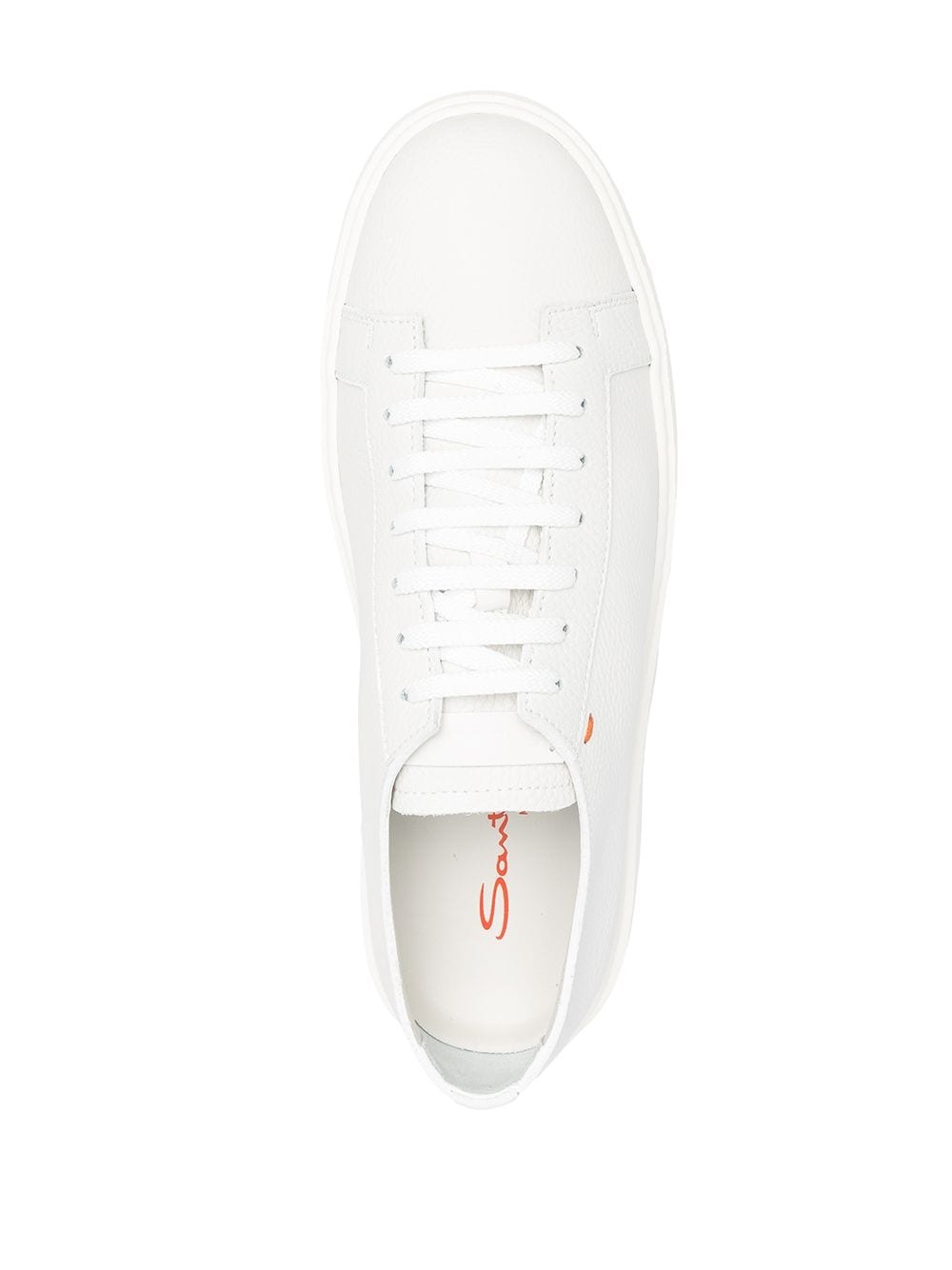 Grey Lace Up Sneakers - 4