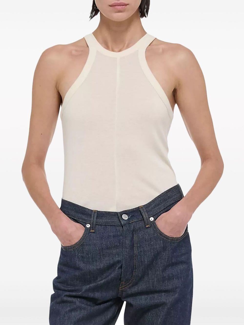 ribbed tank top - 3