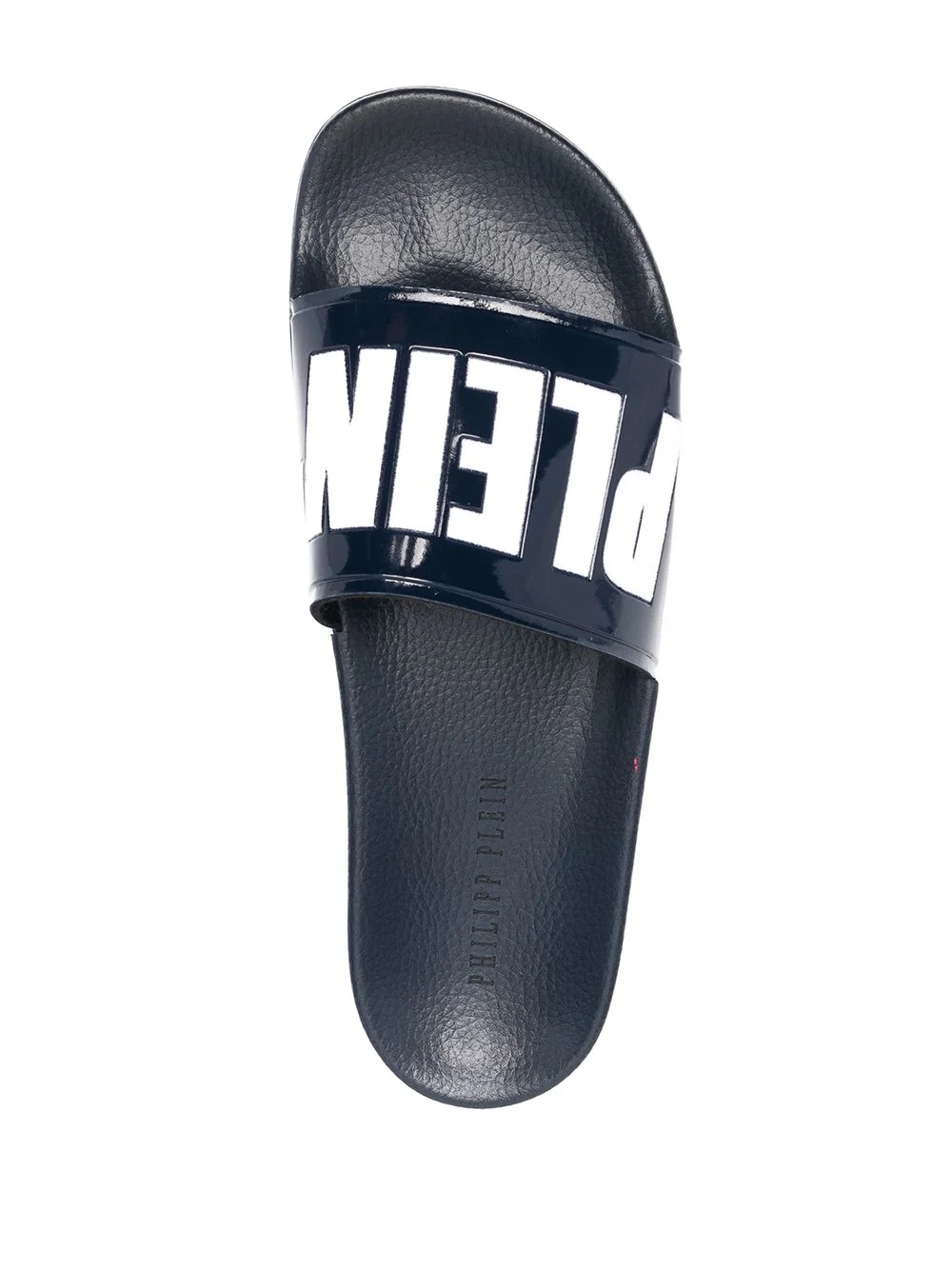 two-tone logo-print slides - 4