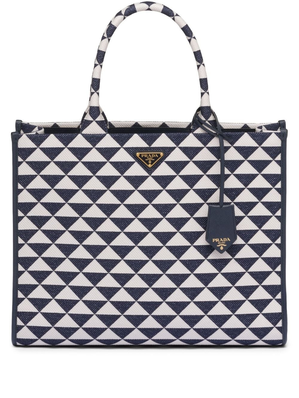 Symbole embroidered tote bag - 1