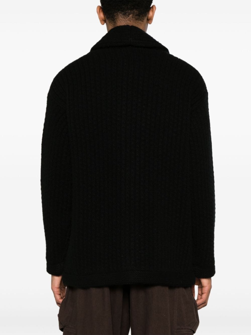 Finest ribbed cardigan - 4