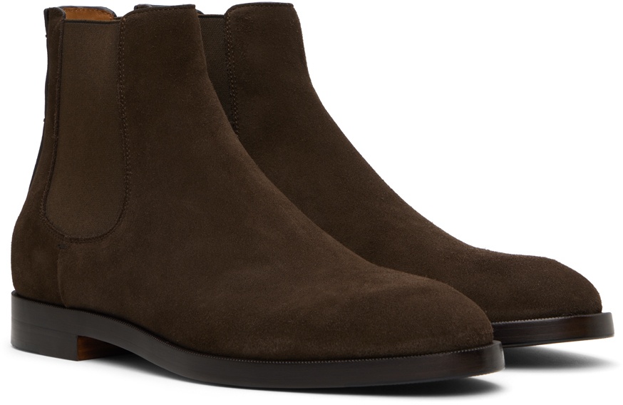 Brown Torino Chelsea Boots - 8
