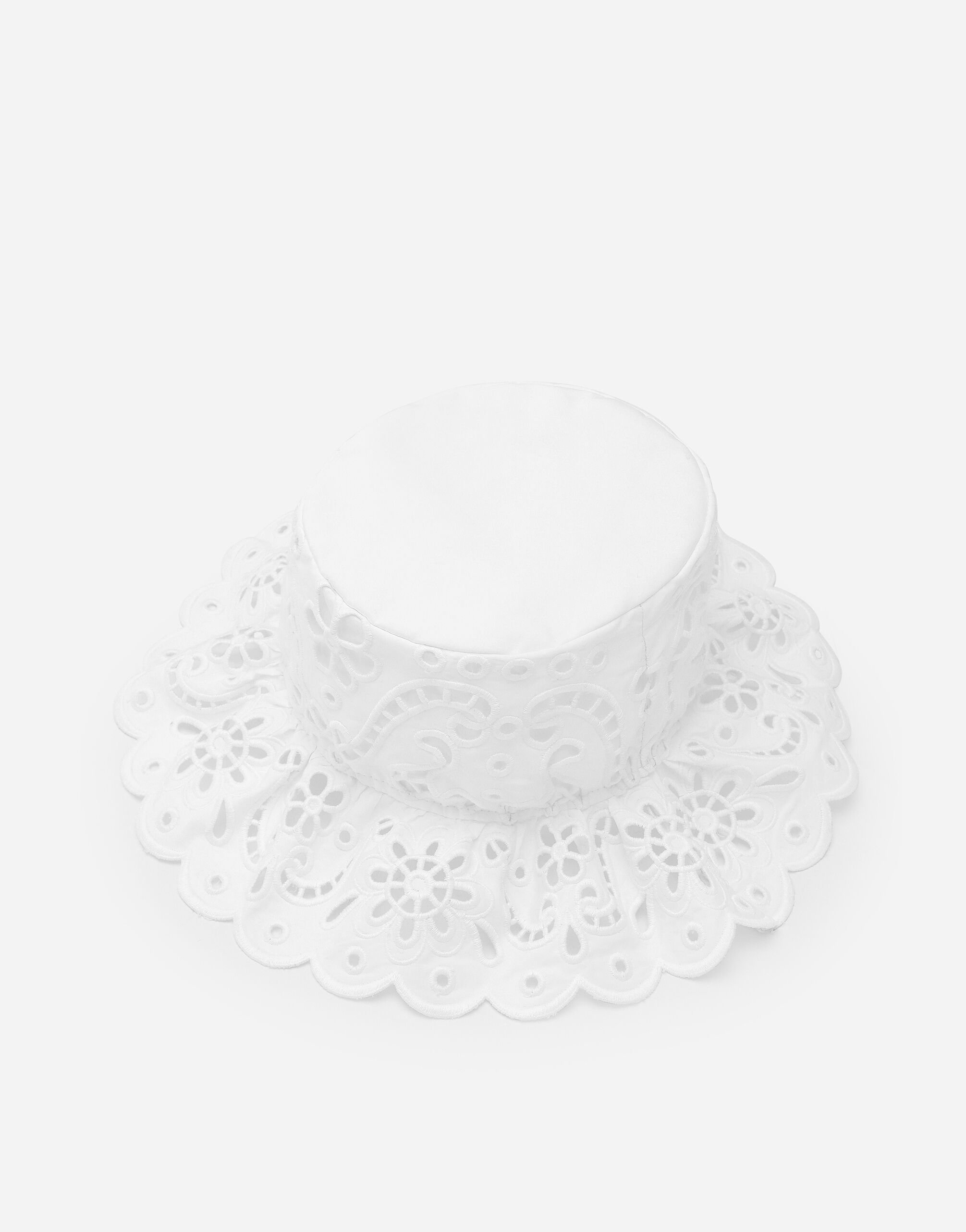 Cotton broderie anglaise hat - 2