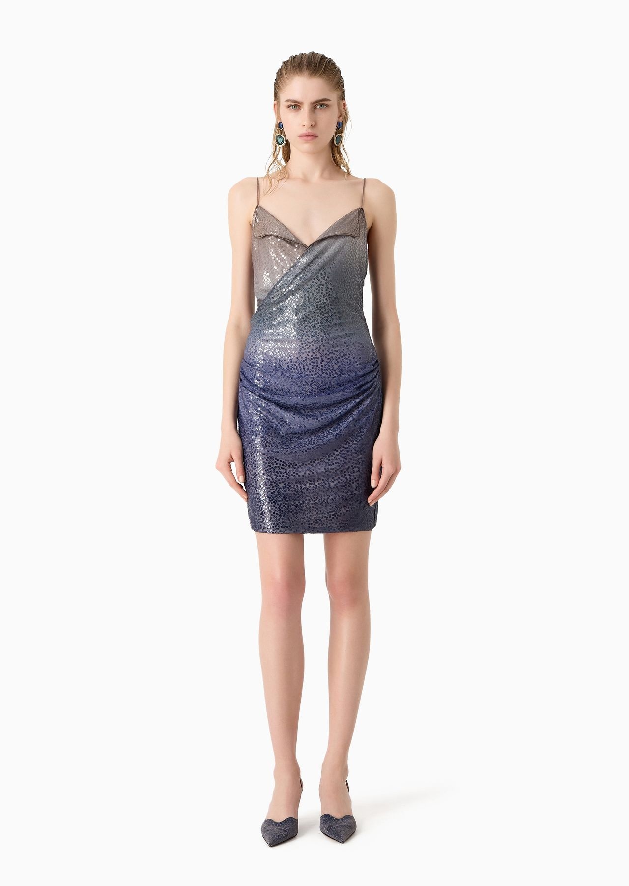 Embroidered tulle tube dress - 2