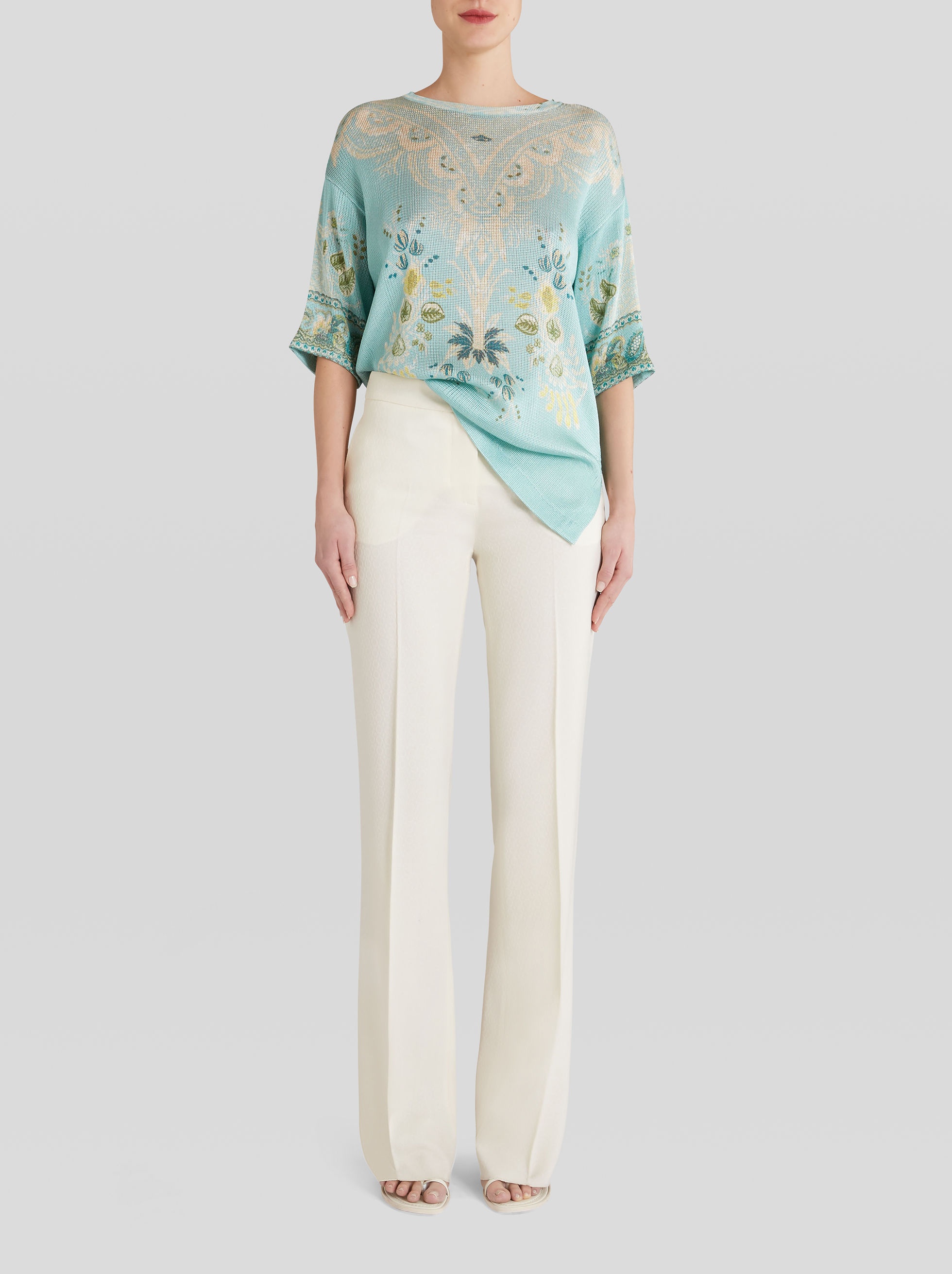 JACQUARD TROUSERS - 3