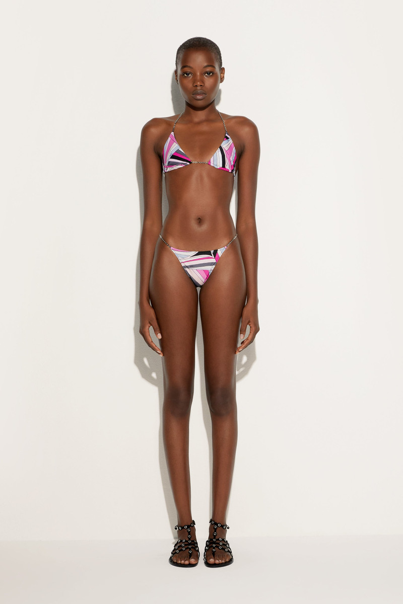 PUCCI IRIDE PRINT BIKINI TOP outlook