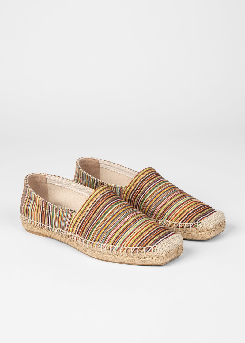 Paul Smith 'Clemons' 'Signature Stripe' Espadrilles outlook