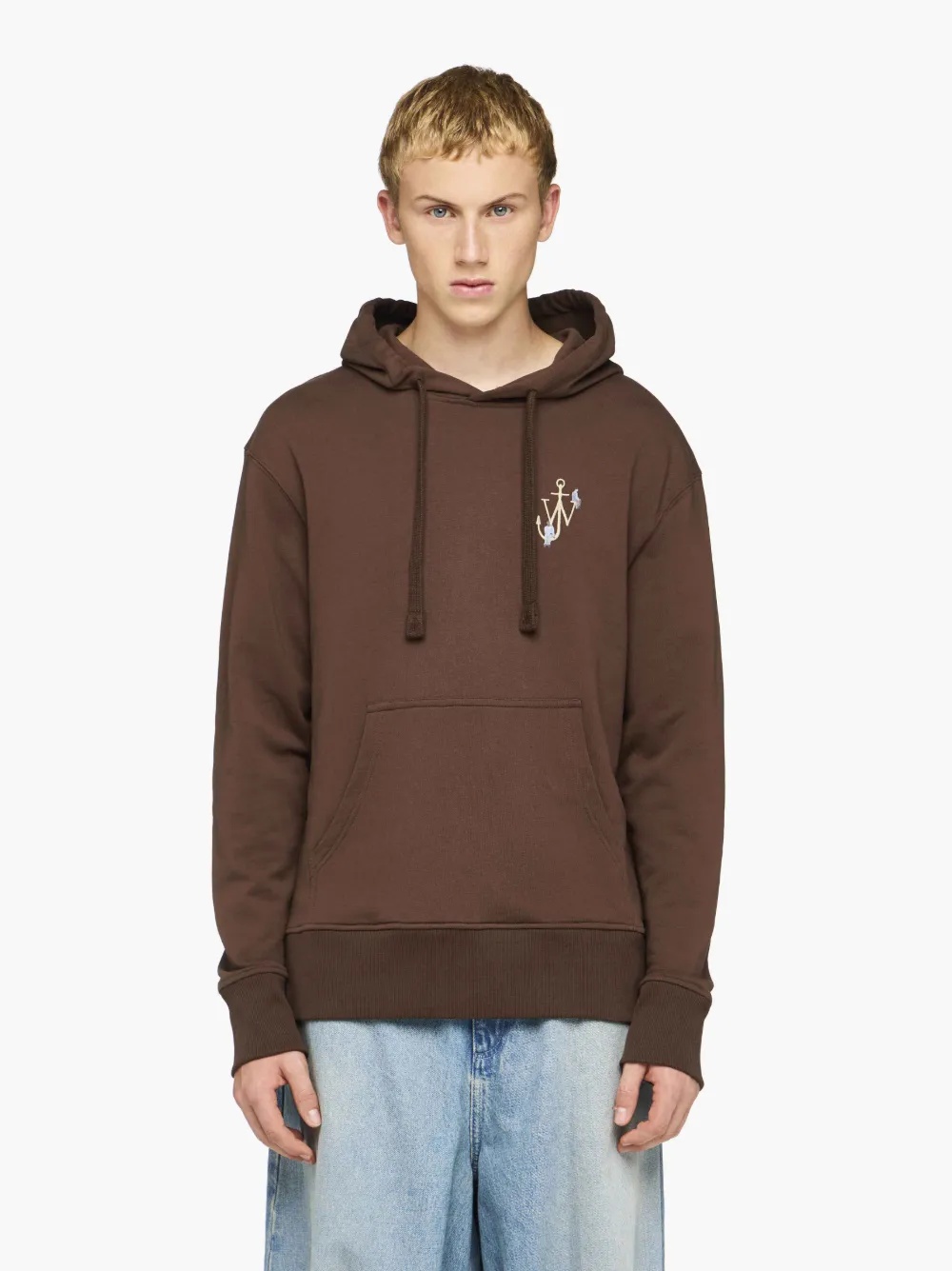HOODIE WITH ANCHOR EMBROIDERY - 2