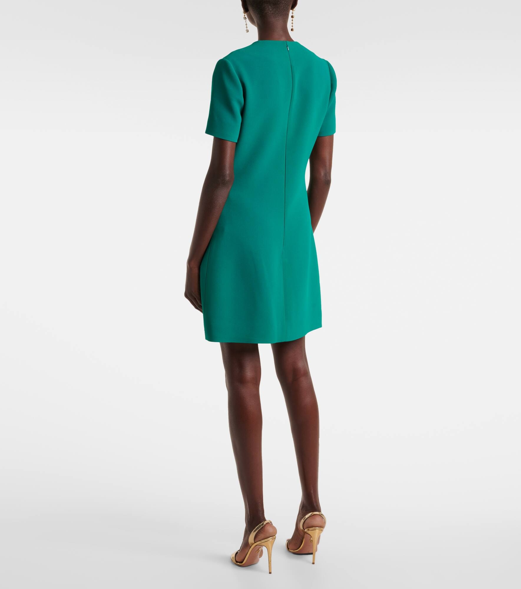 Embellished cady minidress - 3