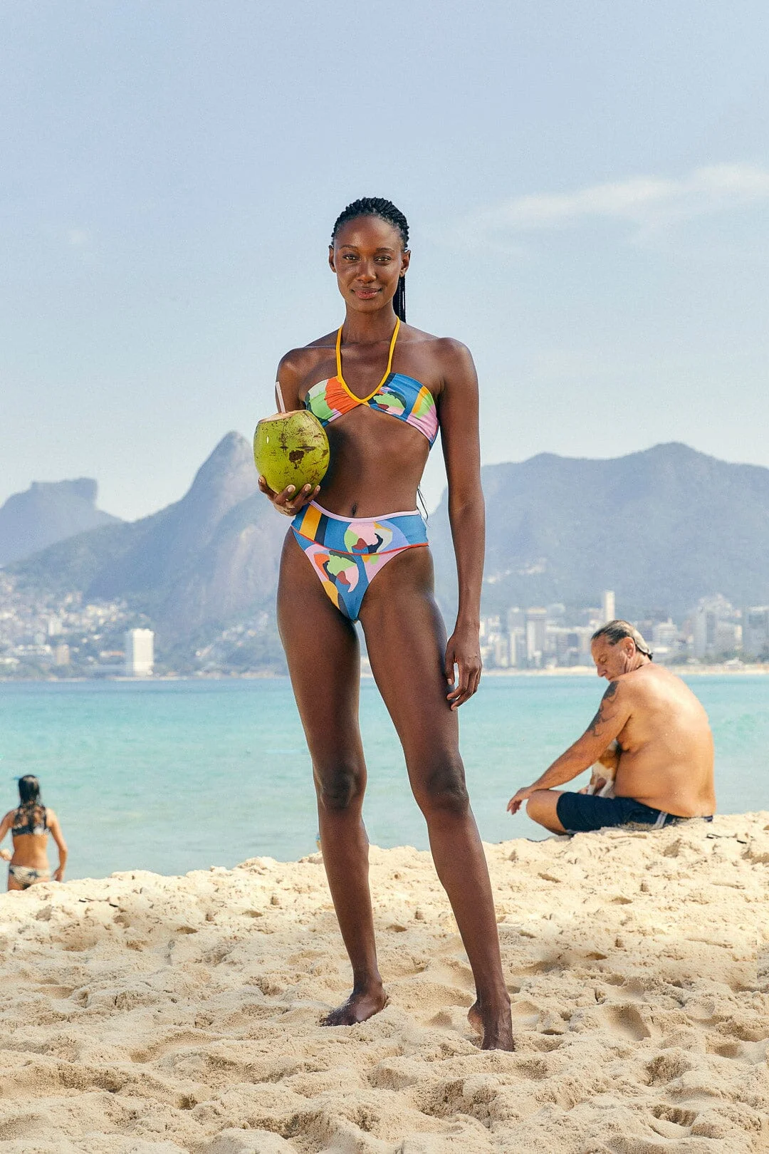 Araraquara High Waisted Bikini Bottom - 1