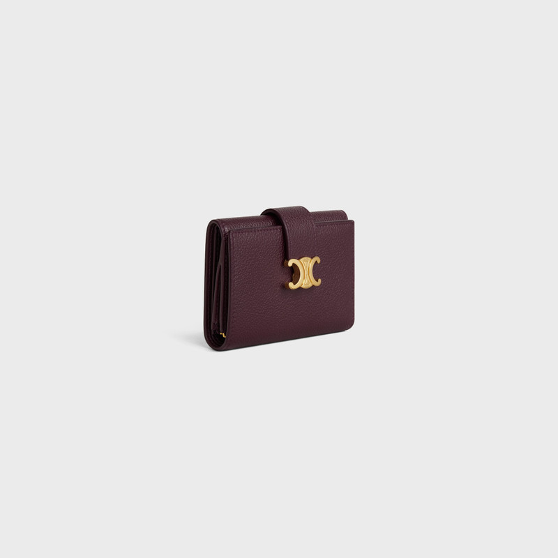 CELINE FINE STRAP WALLET NINO IN SUPPLE GRAINED CALFSKIN outlook
