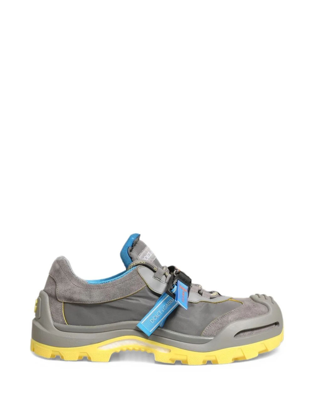 gray Airmaster panelled low-top sneakers - 1