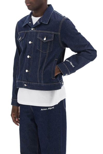 Maison Kitsuné Light denim jacket outlook