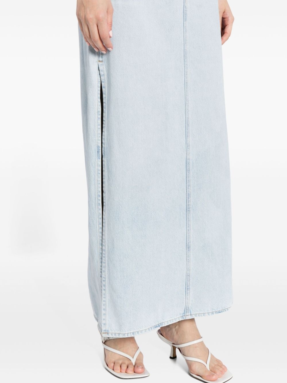 Astrid denim maxi skirt - 5