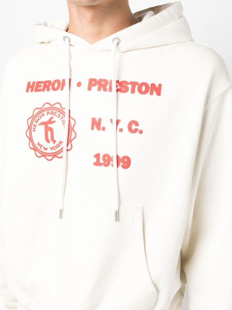 Medieval Heron hoodie - 5