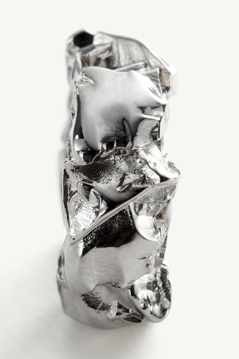 Rock stud earrings 4