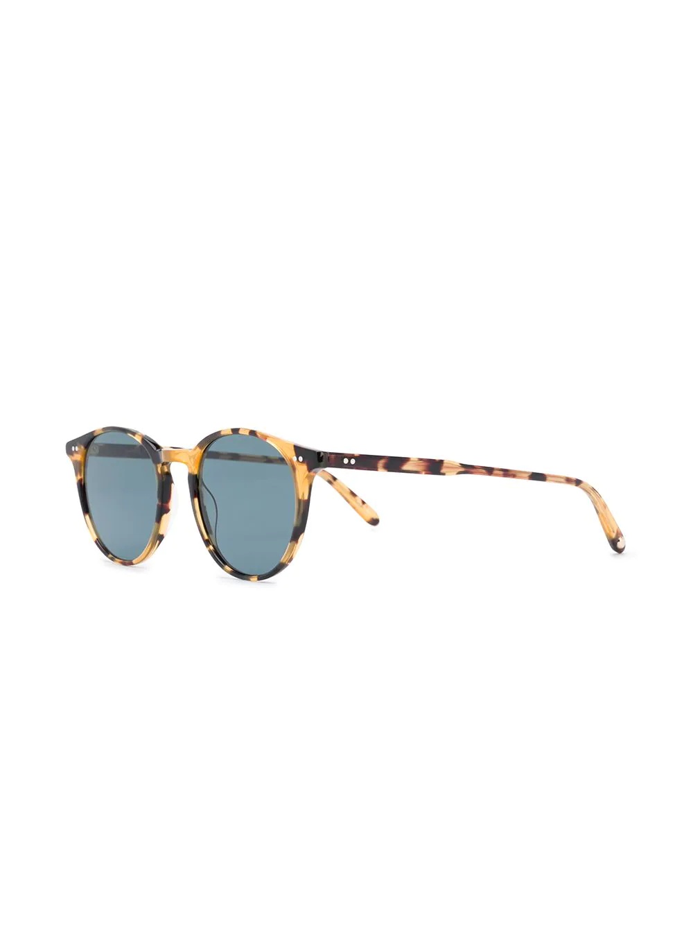 tortoiseshell round sunglasses - 2