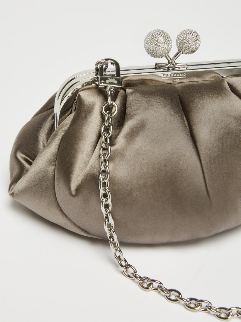 EMMY Small satin Pasticcino Bag with rhinestones 4