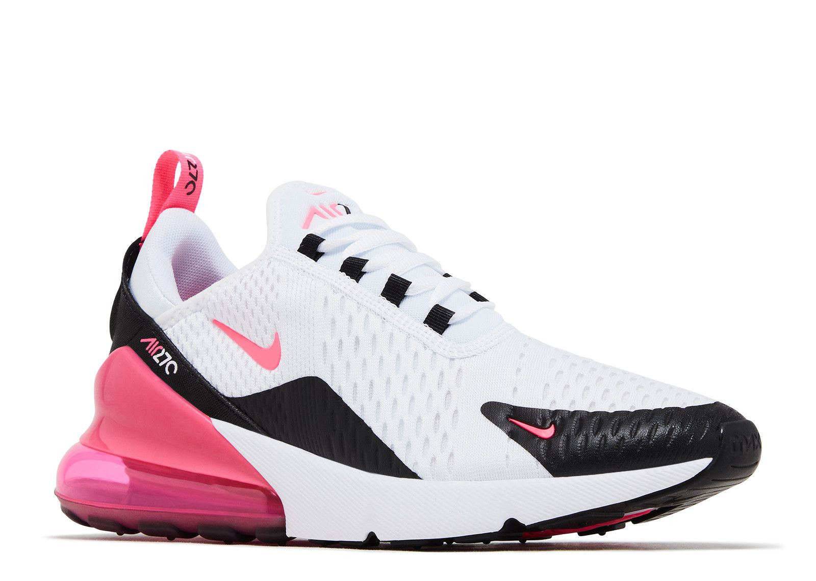 WMNS AIR MAX 270 'WHITE BLACK HYPER PINK' - 2