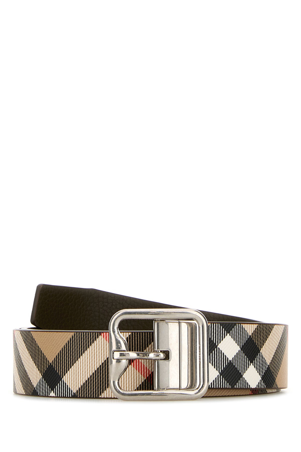 Printed e-canvas reversibile belt - 1