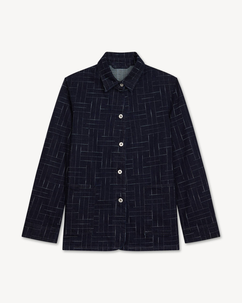 Workwear jacket in japanese denim 1