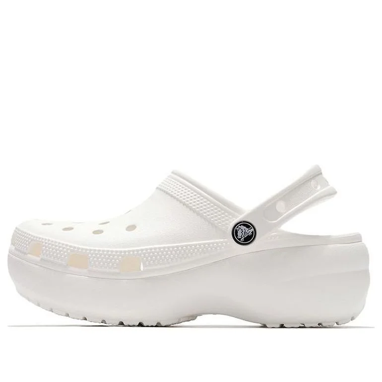 (WMNS) Crocs Classic Clog clouds Retro Beach Shoe White 206750-100 - 1