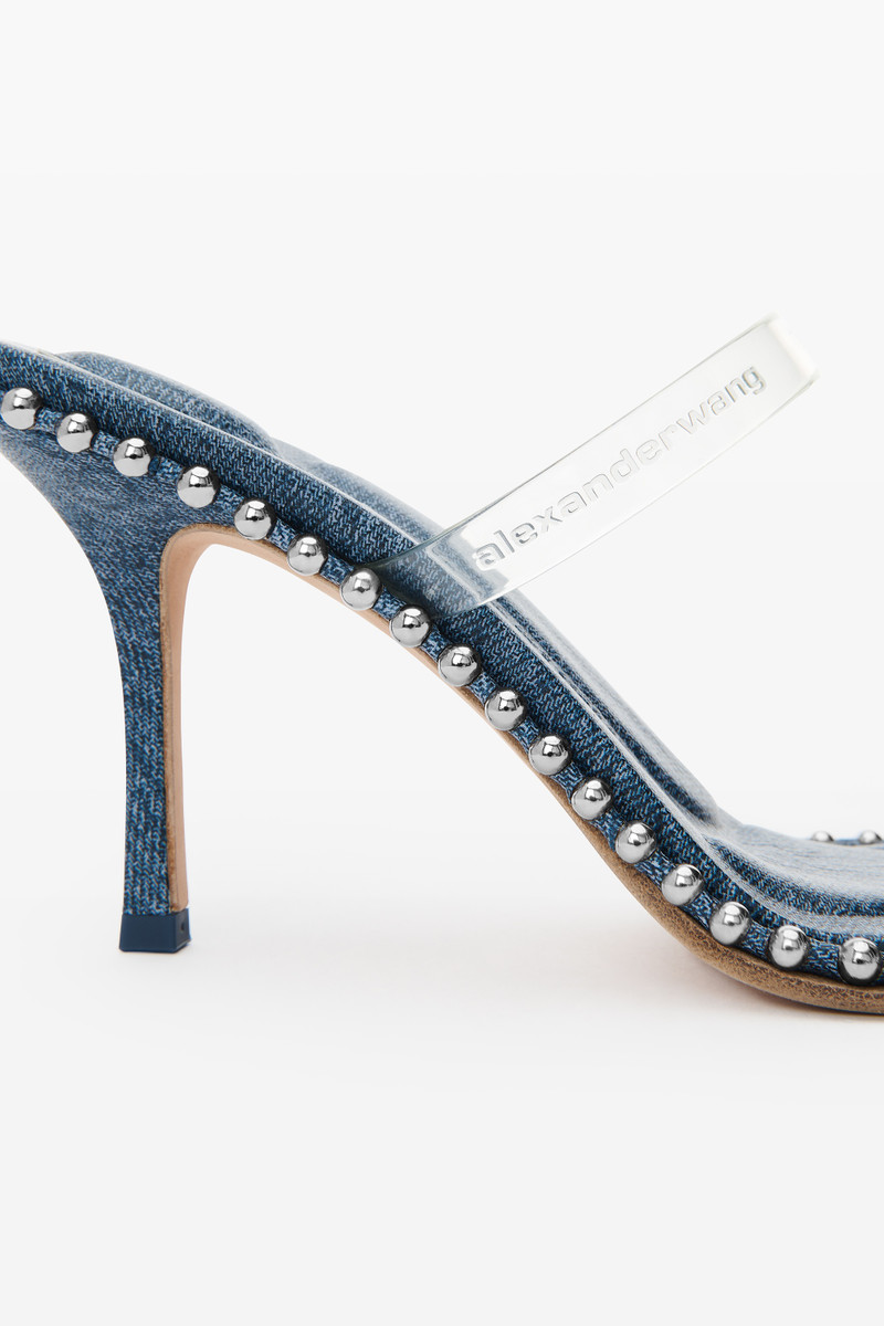 Alexander Wang Nova 85 Strappy PVC Sandal outlook