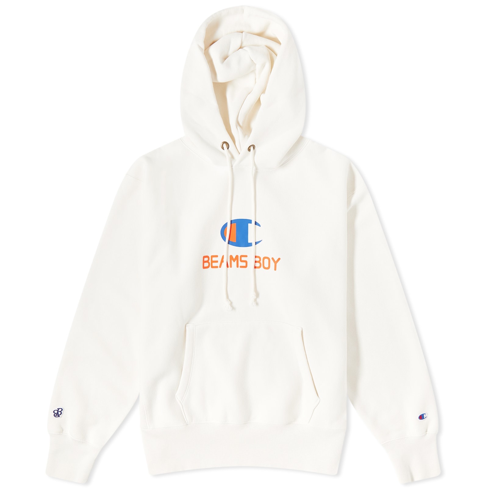 Champion x Beams Boy Hooded Sweat - 1