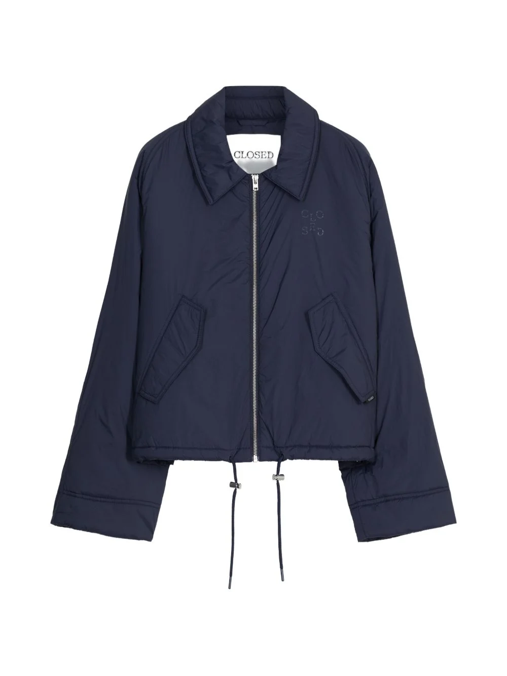 chest-logo jacket - 1