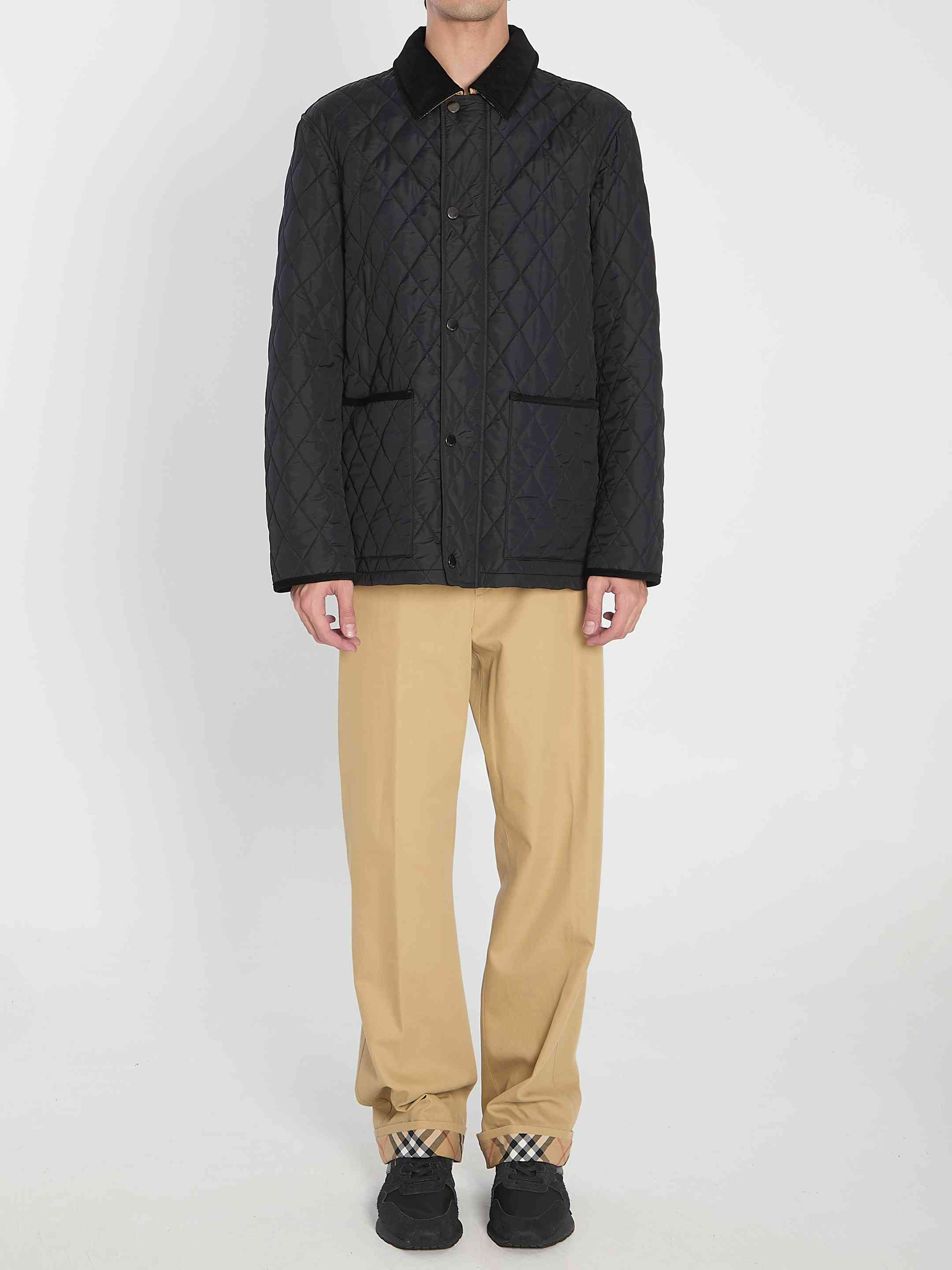 Burberry Men Quilted Jacket - 5